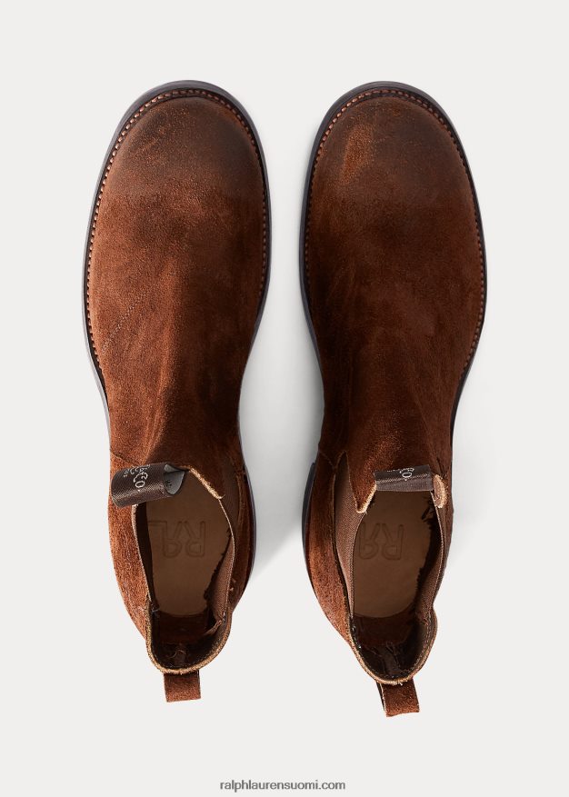 Ralph Lauren miehet mokka chelsea saappaat 0Z24ZR2131 ruskea