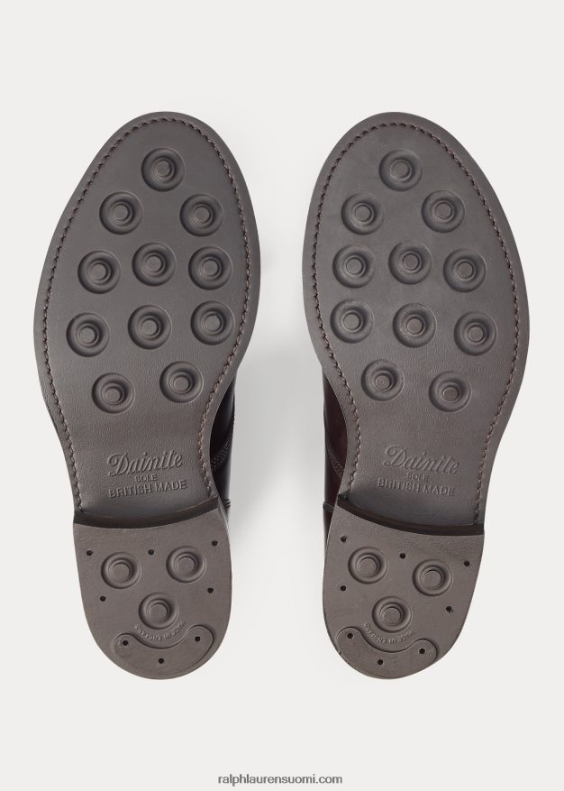 Ralph Lauren miehet nahkainen saapas 0Z24ZR2139 ruskea