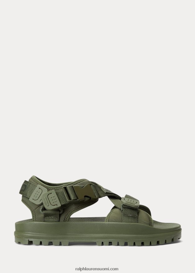 Ralph Lauren miehet seikkailu neopreenisandaali 0Z24ZR2064 tumma salvia