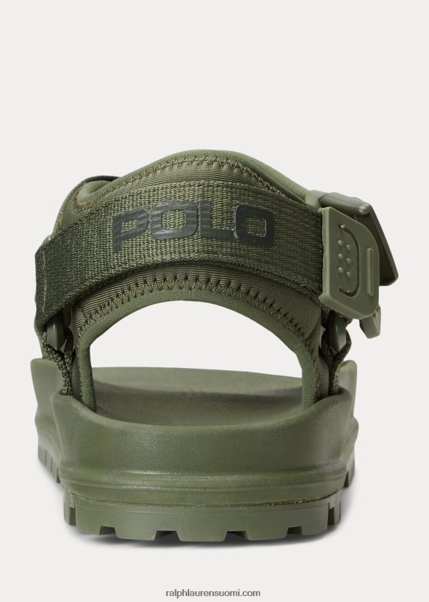 Ralph Lauren miehet seikkailu neopreenisandaali 0Z24ZR2064 tumma salvia
