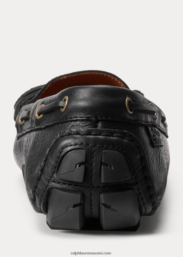 Ralph Lauren miehet andersin tupsuinen nahkainen kuljettaja 0Z24ZR2082