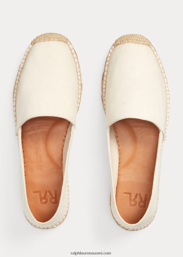 Ralph Lauren miehet canvas espadrille 0Z24ZR2128 greige