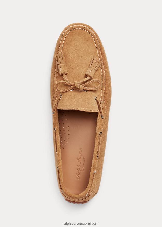 Ralph Lauren miehet harold tupsu vasikka-mokkanahka kuljettaja 0Z24ZR2165 kellanruskea