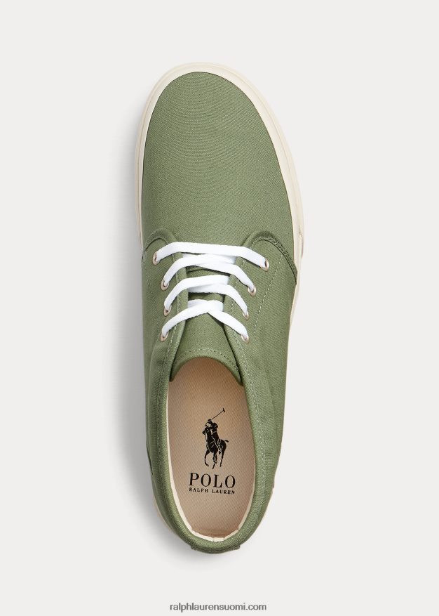 Ralph Lauren miehet keaton canvas chukka 0Z24ZR2040 lastin vihreä