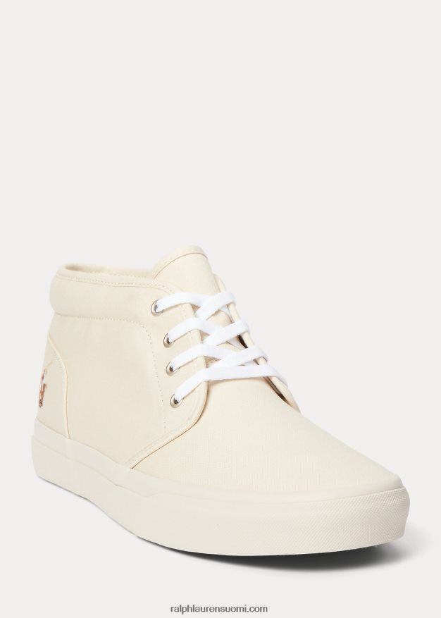 Ralph Lauren miehet keaton canvas chukka 0Z24ZR2041 ekru