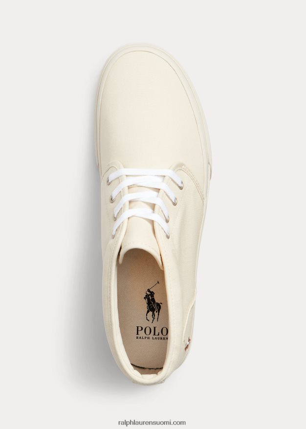 Ralph Lauren miehet keaton canvas chukka 0Z24ZR2041 ekru