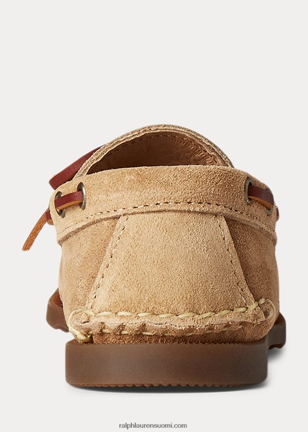 Ralph Lauren miehet mokkanahka camp mokasiini 0Z24ZR2086 aavikon hiekka
