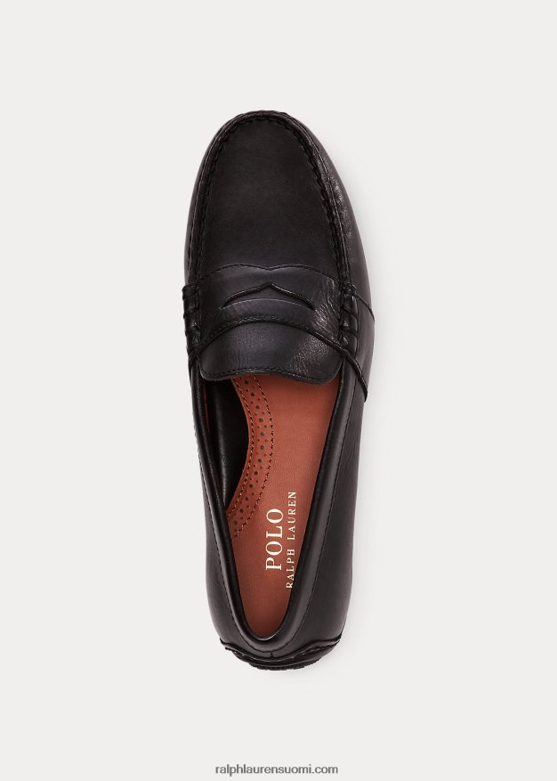 Ralph Lauren miehet reynold täysjyväkuljettaja 0Z24ZR2096 musta