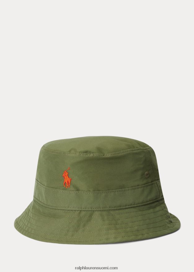 Ralph Lauren miehet earth polo pakattava ämpärihattu 0Z24ZR2483 tumma salvia