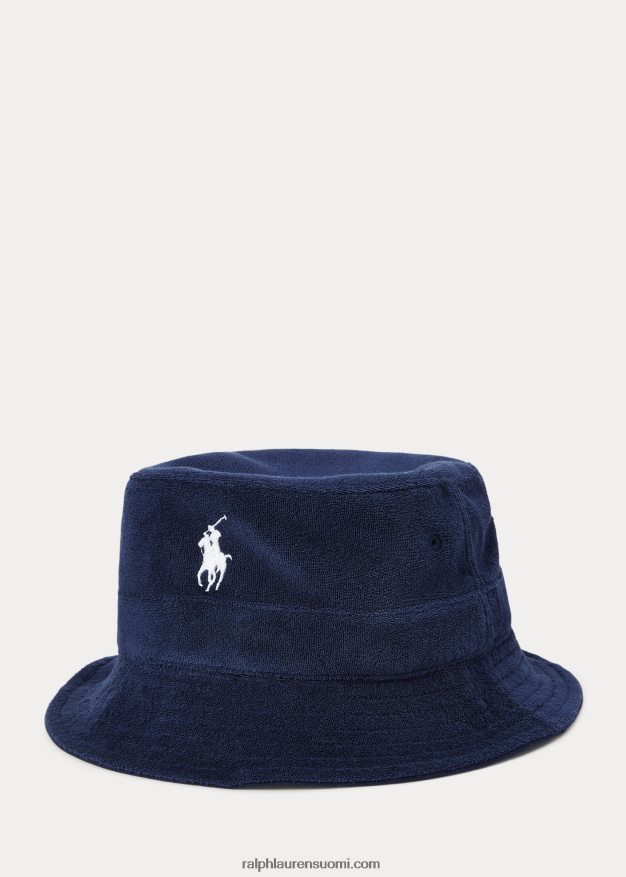 Ralph Lauren miehet puuvillasekoite frotee hattu 0Z24ZR2433 newportin laivasto