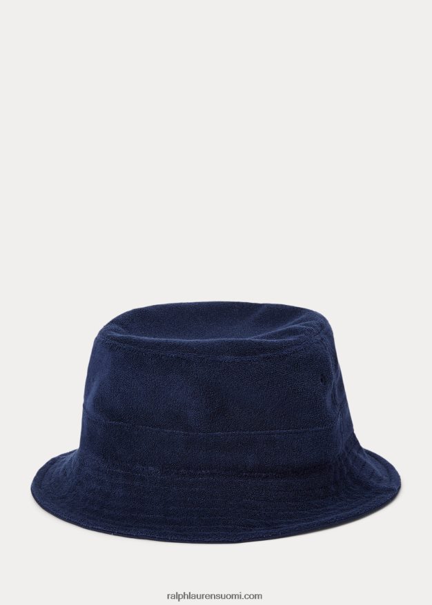 Ralph Lauren miehet puuvillasekoite frotee hattu 0Z24ZR2433 newportin laivasto