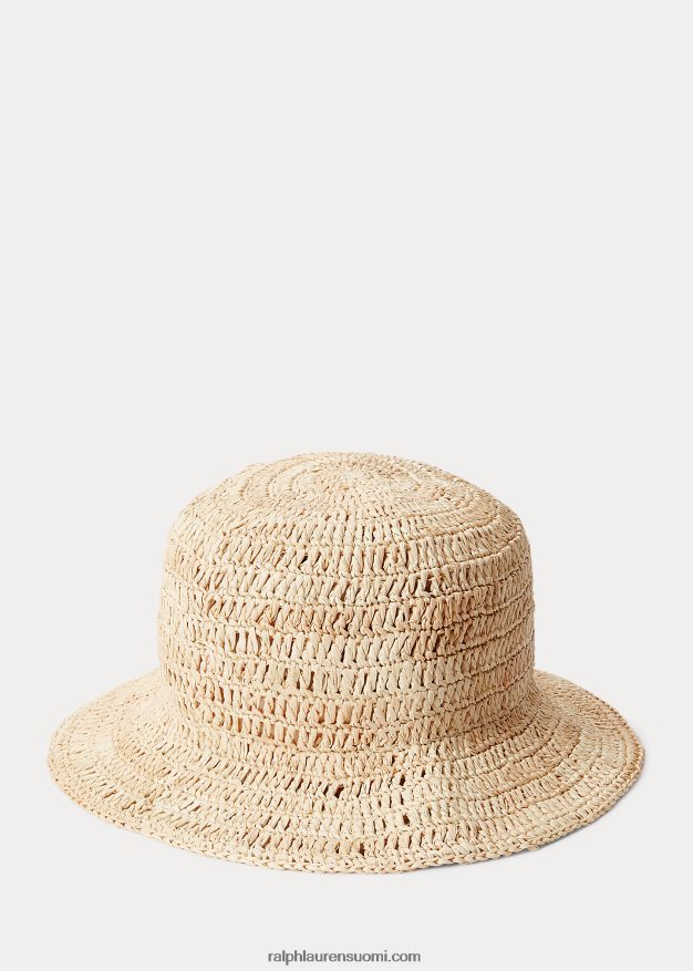 Ralph Lauren miehet raffia bucket hattu 0Z24ZR2435