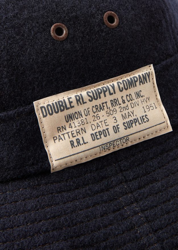 Ralph Lauren miehet villasekoitehuopahattu 0Z24ZR8857 laivasto