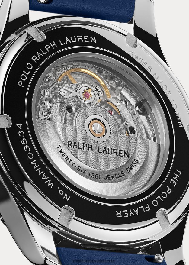 Ralph Lauren miehet polo urheilukello sininen kellotaulu 0Z24ZR5557