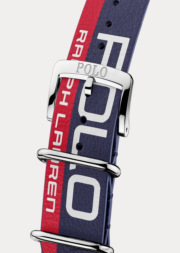 Ralph Lauren miehet polo urheilukello sininen kellotaulu 0Z24ZR5557