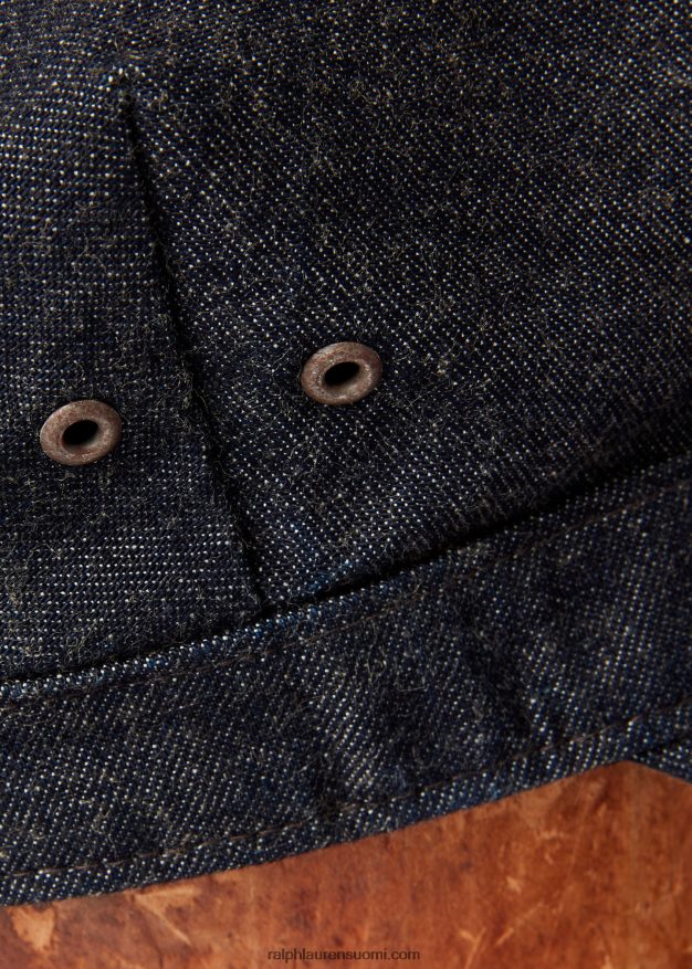 Ralph Lauren miehet indigo denim lippalakki 0Z24ZR8877 huuhtele