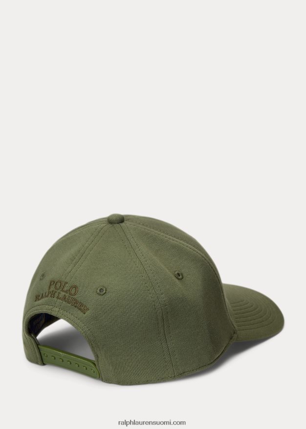 Ralph Lauren miehet kaksoisneulottu jacquard-pallolippis 0Z24ZR2507 puutarhapolku