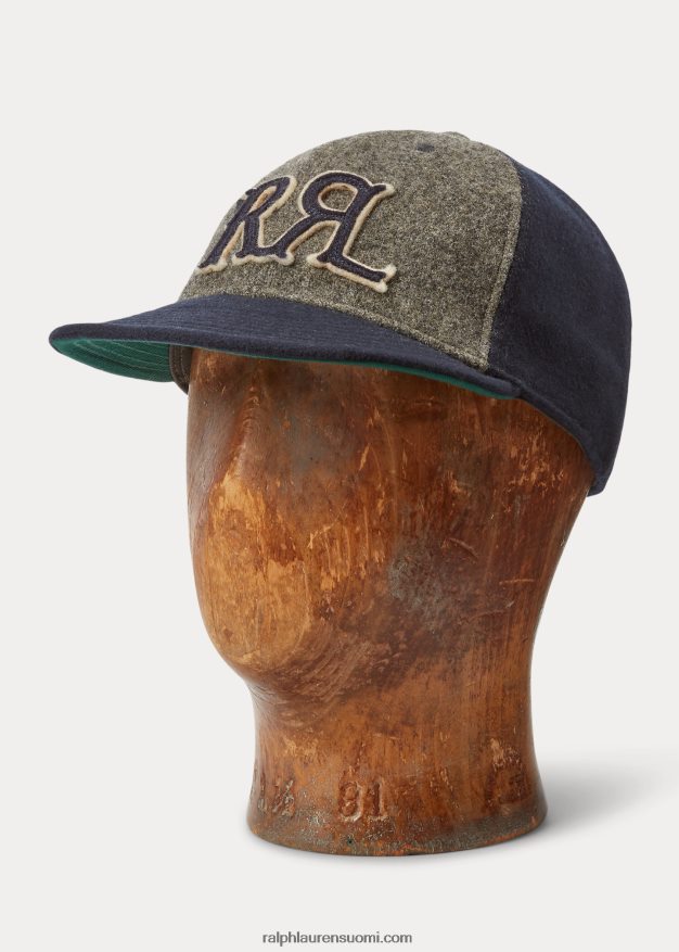 Ralph Lauren miehet logo-patch huopapallosuojus 0Z24ZR8849 laivastonsininen/harmaa