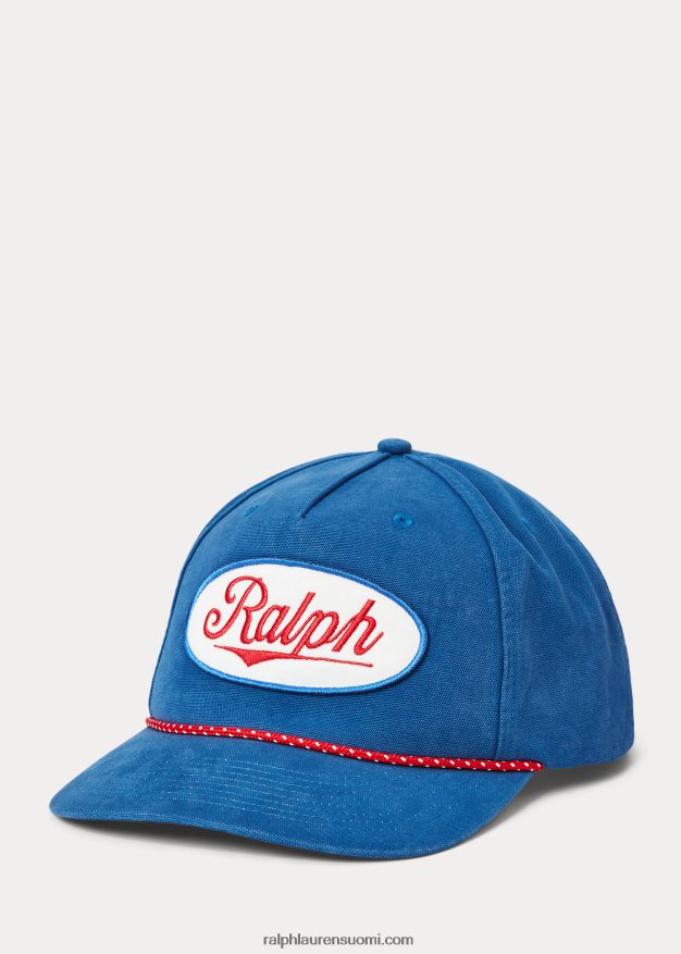 Ralph Lauren miehet polo sport patch canvas pallolippis 0Z24ZR2210