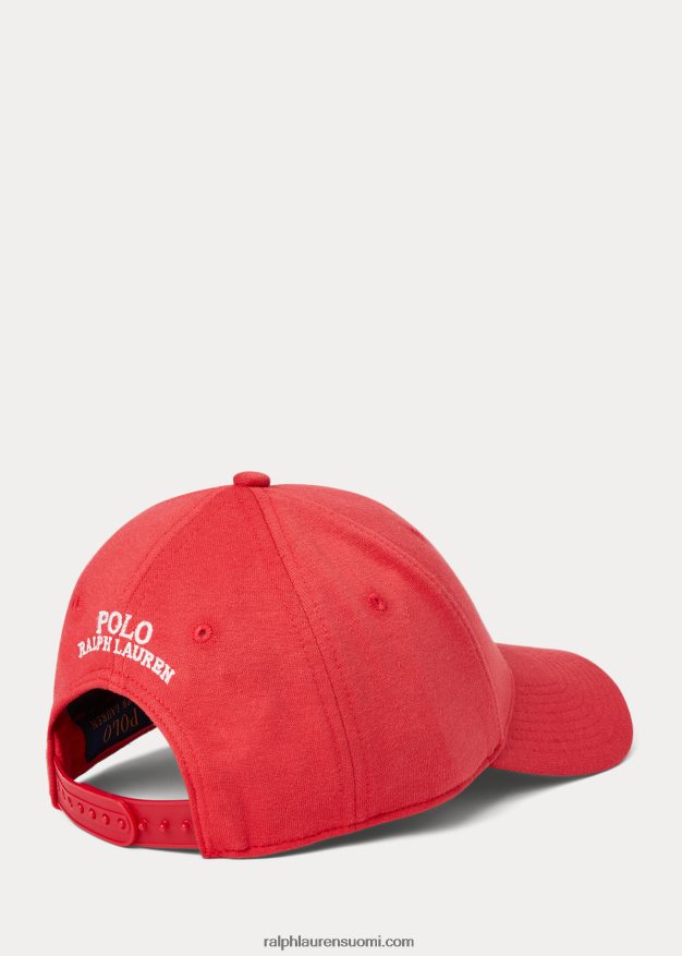 Ralph Lauren miehet ponte pallohattu 0Z24ZR2486 tyyrpuurin punainen