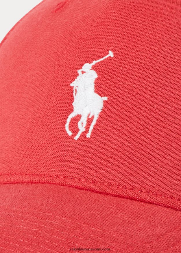 Ralph Lauren miehet ponte pallohattu 0Z24ZR2486 tyyrpuurin punainen