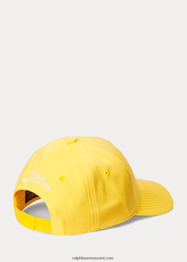 Ralph Lauren miehet ponte pallohattu 0Z24ZR2487 rannikon keltainen