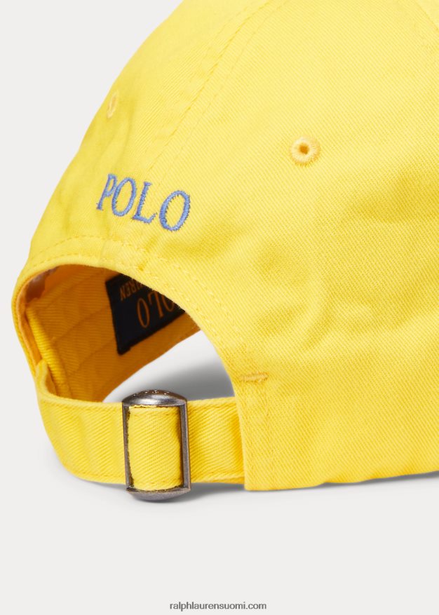 Ralph Lauren miehet puuvillainen chino-pallolippis 0Z24ZR2495 sitruunamurska