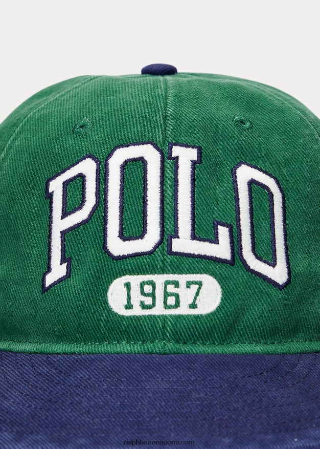 Ralph Lauren miehet puuvillainen chino-pallolippis logolla 0Z24ZR2755