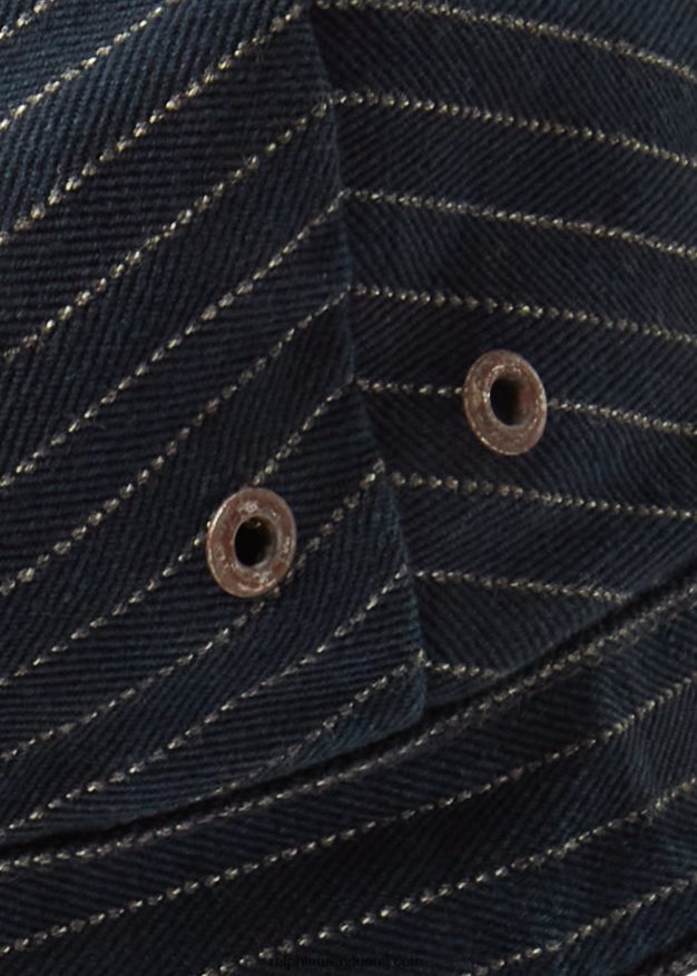 Ralph Lauren miehet raidallinen indigo kalanruotolakkinen 0Z24ZR8834 laivasto