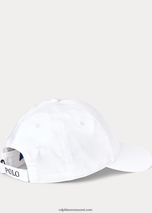 Ralph Lauren miehet twill pallohattu 0Z24ZR2543 valkoinen