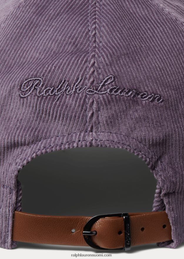 Ralph Lauren miehet vakosametti pallolippis 0Z24ZR8919 violetti salvia