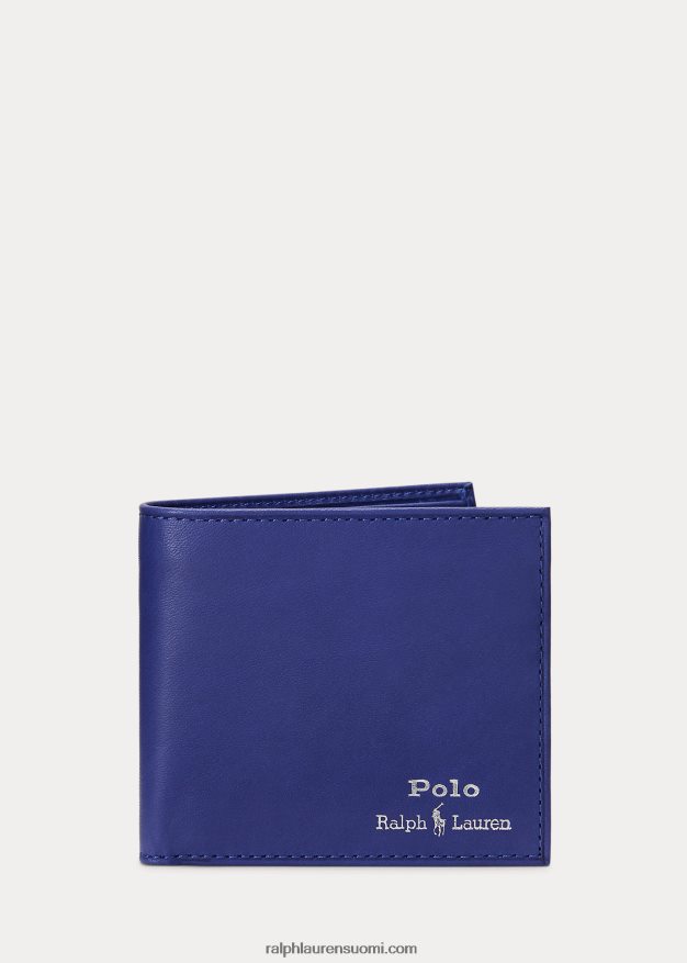 Ralph Lauren miehet nahkainen billfold lompakko 0Z24ZR2395 kuninkaallinen perintö