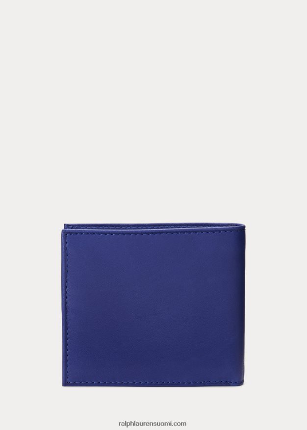 Ralph Lauren miehet nahkainen billfold lompakko 0Z24ZR2395 kuninkaallinen perintö