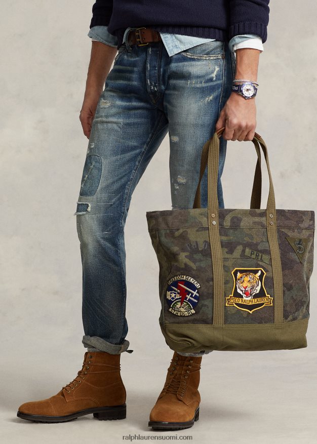 Ralph Lauren miehet kangaskassi 0Z24ZR8769 camo