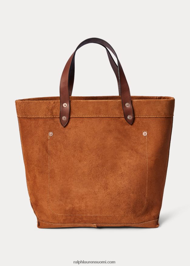 Ralph Lauren miehet ranch mokkanahkalaukku 0Z24ZR5149 kevyt java