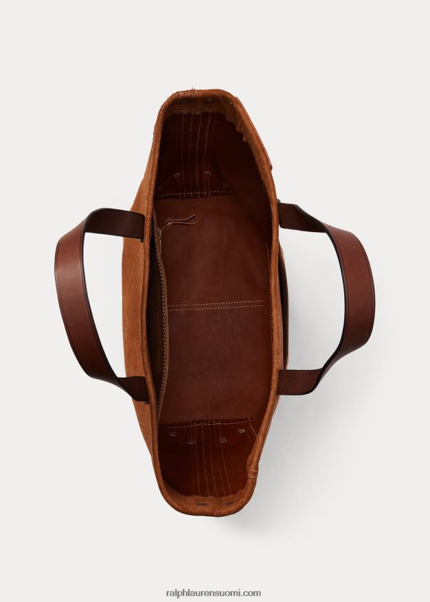 Ralph Lauren miehet ranch mokkanahkalaukku 0Z24ZR5149 kevyt java