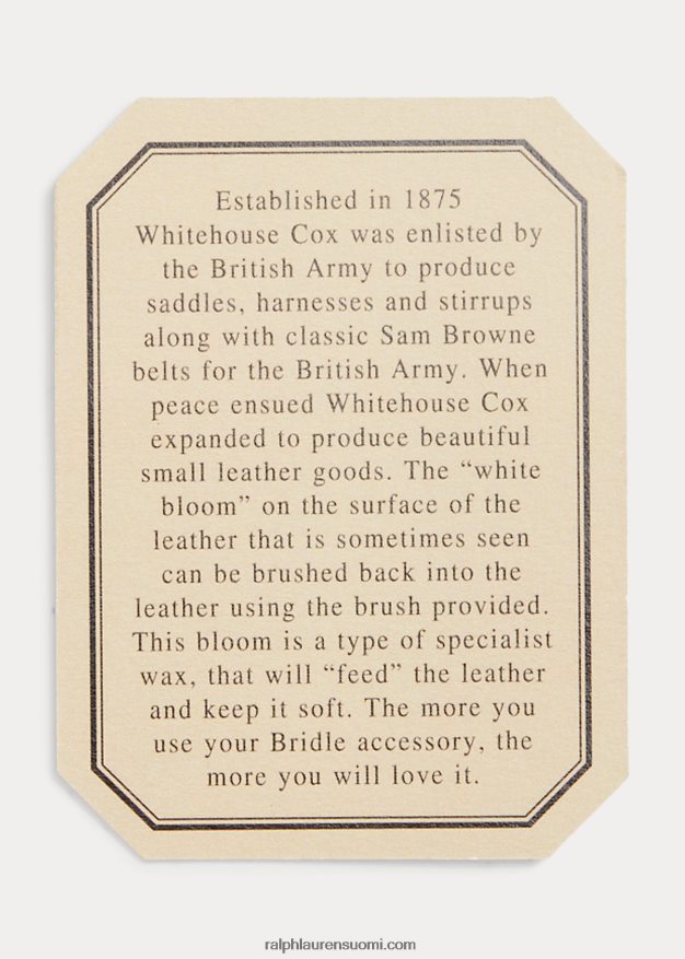 Ralph Lauren miehet suitset nahkainen kenkätorvi 0Z24ZR2345 brittiläinen kilpa-vihreä