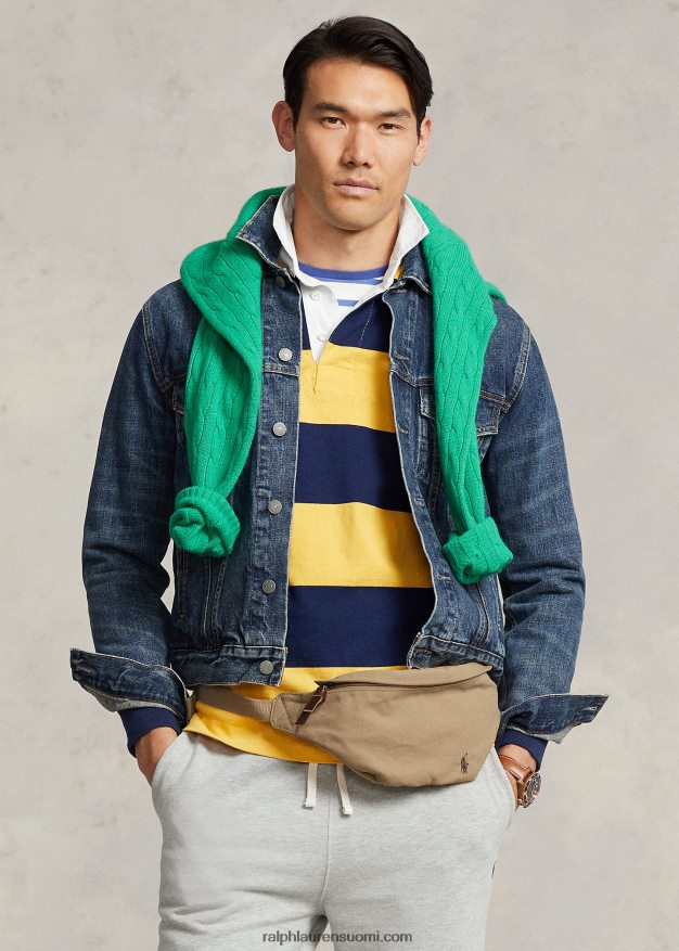 Ralph Lauren miehet kankainen vyötäröpaketti 0Z24ZR2475 vintage khaki