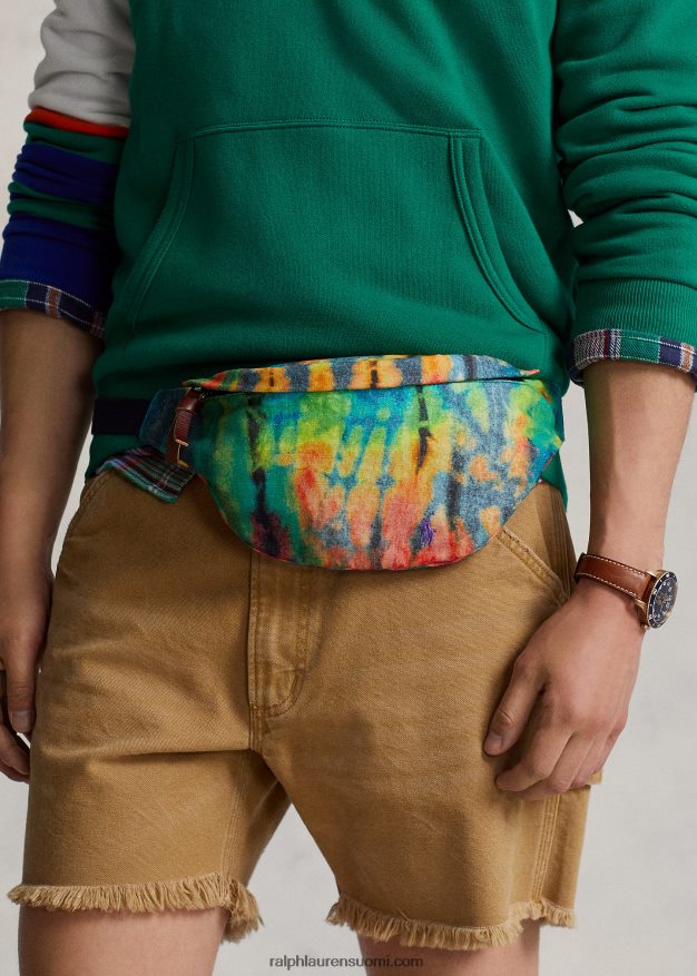 Ralph Lauren miehet solmittava kangas vyötäröpakkaus 0Z24ZR8748 solmioväri