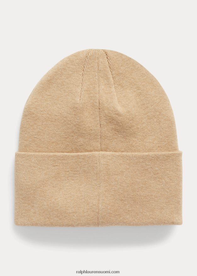 Ralph Lauren miehet poolokarhu puuvillapipo 0Z24ZR2460 klassinen kameli