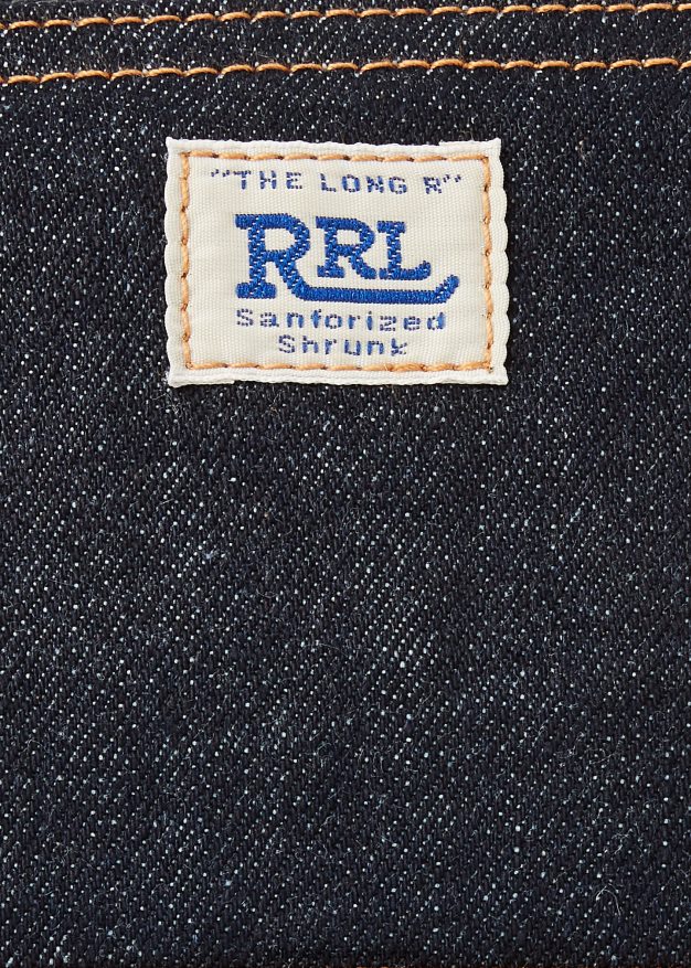 Ralph Lauren miehet mokkakoristeinen farkkutasku 0Z24ZR8858 indigo