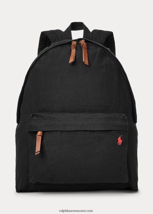 Ralph Lauren miehet kankainen reppu 0Z24ZR2386 musta