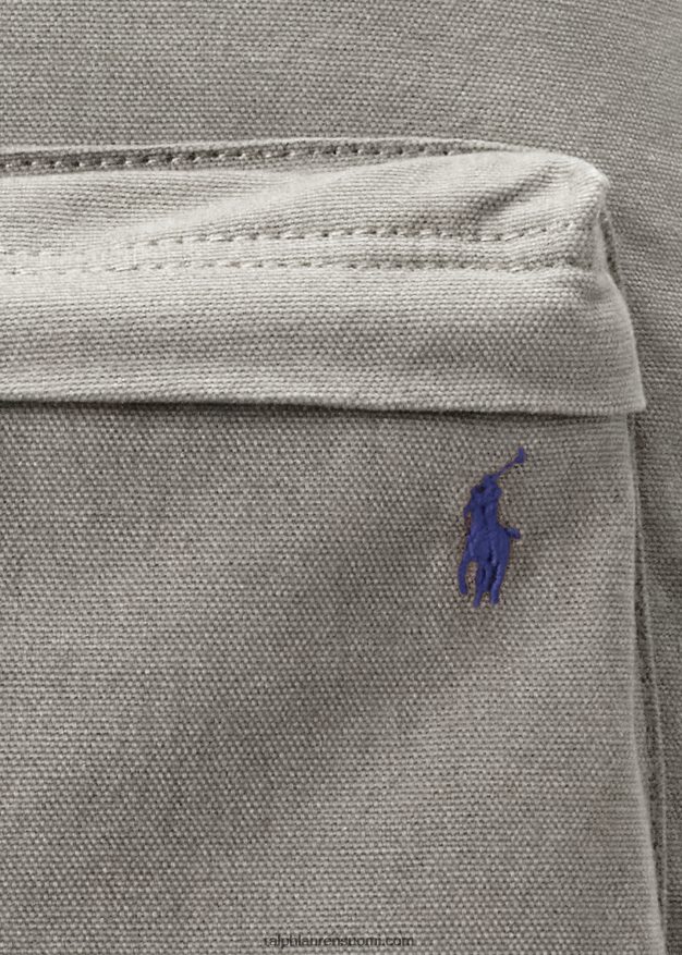 Ralph Lauren miehet kankainen reppu 0Z24ZR2390 harmaata sumua