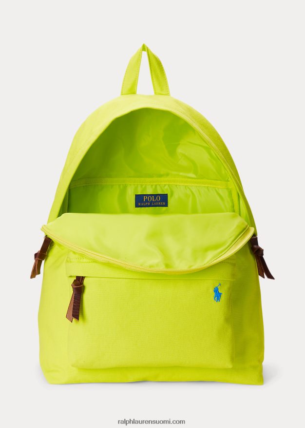 Ralph Lauren miehet kankainen reppu 0Z24ZR2391 turvakeltainen