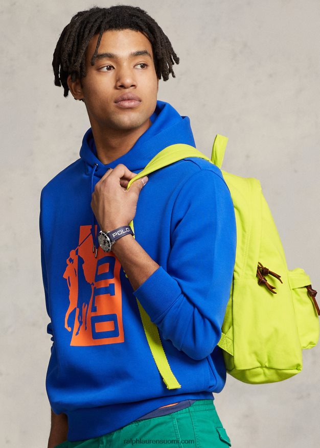 Ralph Lauren miehet kankainen reppu 0Z24ZR2391 turvakeltainen