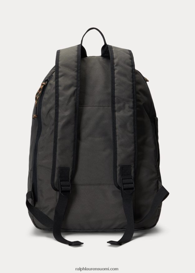 Ralph Lauren miehet kankainen reppu 0Z24ZR2557 hiilen harmaa