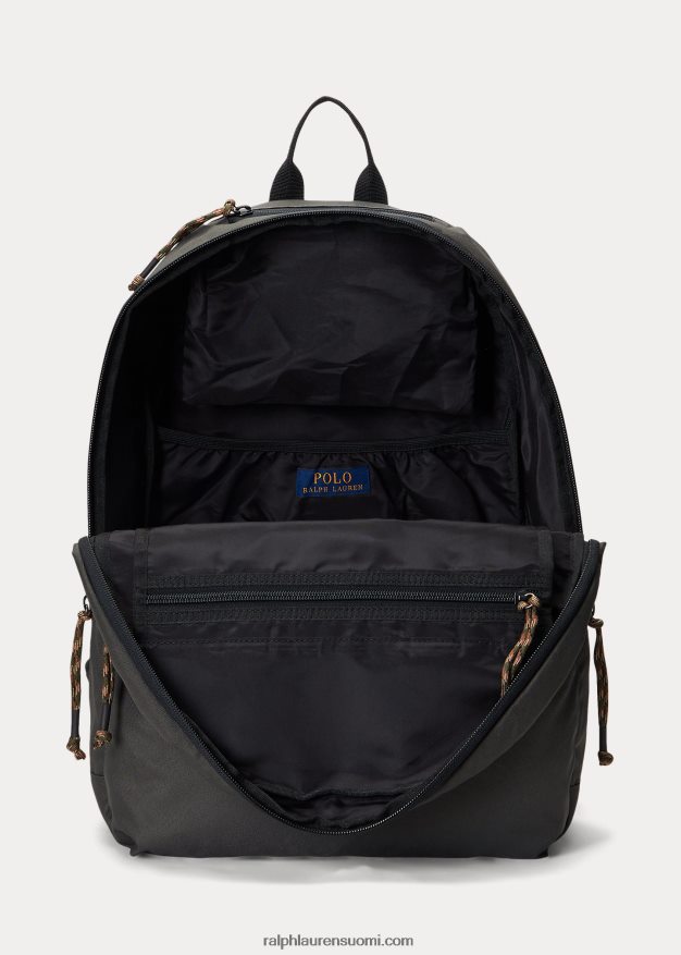 Ralph Lauren miehet kankainen reppu 0Z24ZR2557 hiilen harmaa