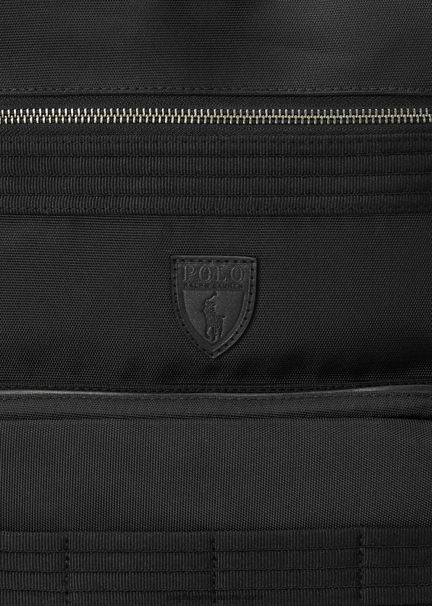 Ralph Lauren miehet nahkaverhoiltu matkareppu 0Z24ZR2348 musta