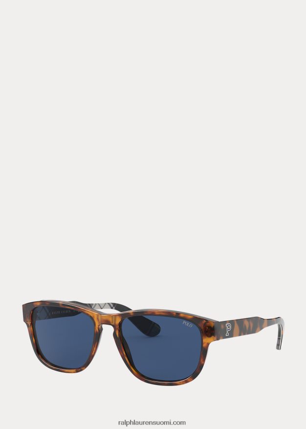 Ralph Lauren miehet college aurinkolasit 0Z24ZR2780 kiiltävä antiikkikilpikonna