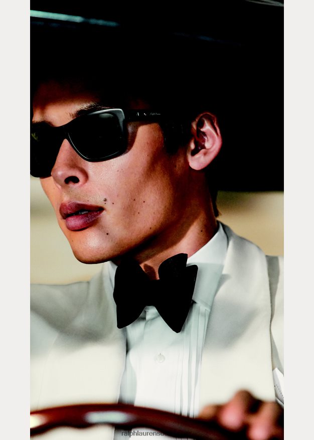 Ralph Lauren miehet jalustin klassiset aurinkolasit 0Z24ZR8989 mattamusta